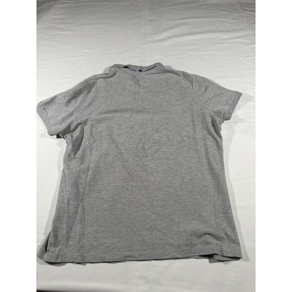 GELAISIDENG Men’s Gray Polo Shirt Size XXL Short Sleeve Collared Casual Top - Picture 6 of 6